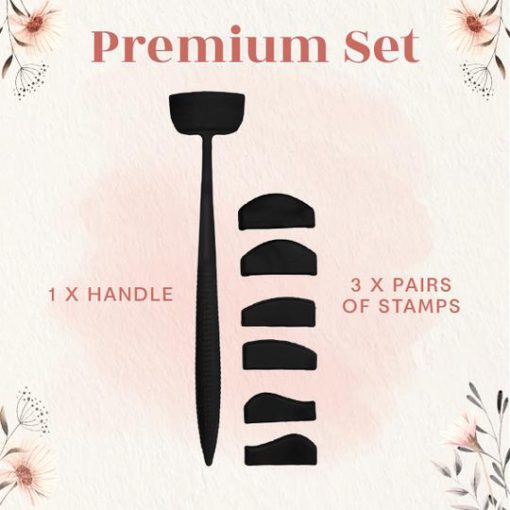 Stylerific™ Cut Crease Eyeshadow Stamp Kit - Image 2