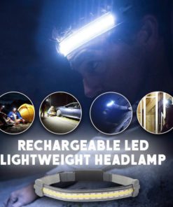 Rechargeable LED Lightweight Headlamp