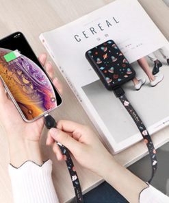 3-in-1 Multi-function Data Cable Lanyard