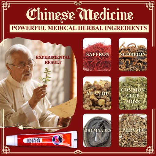 Chinese Medicine Herbal Nerve Relax Cream