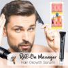 Roll-On Massager Hair Growth Serum