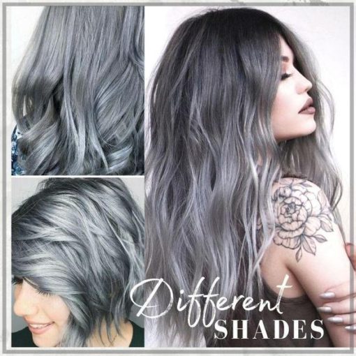 Shining Silver Hair Dye