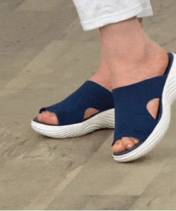 Stretch Orthotic Slide Sandals