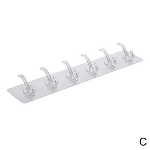 Double Hook Self-Adhesive Hanger Set