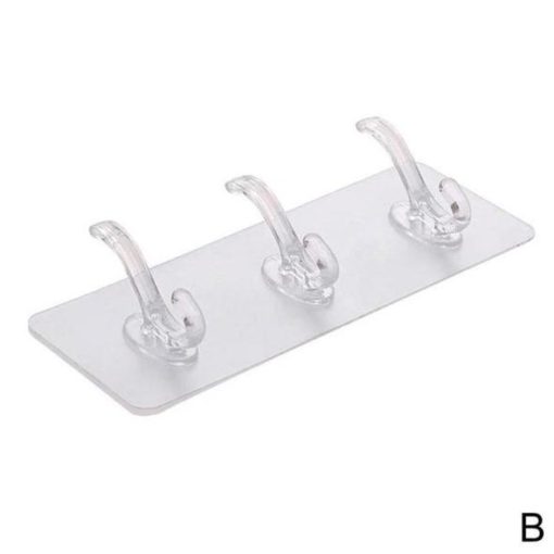 Double Hook Self-Adhesive Hanger Set