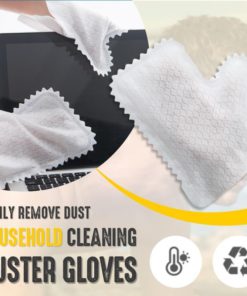 Fish Scale Cleaning Duster Gloves