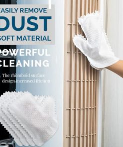 Fish Scale Cleaning Duster Gloves