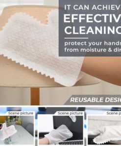 Fish Scale Cleaning Duster Gloves