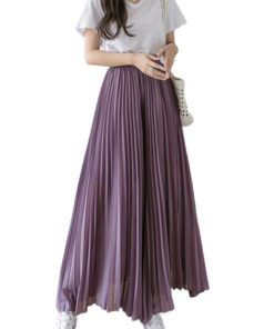 New Stylish Pleated Skirt Pants