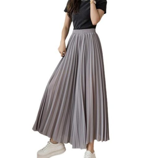 New Stylish Pleated Skirt Pants