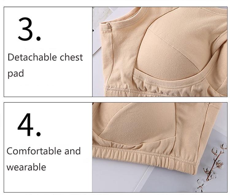 Plus Size Seamless Push Up Breathable Bra