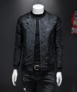 San Leonardo Luxury Bomber Jacket