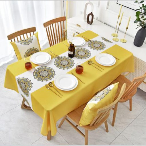 Waterproof And Oil-Proof Decorative Tablecloth