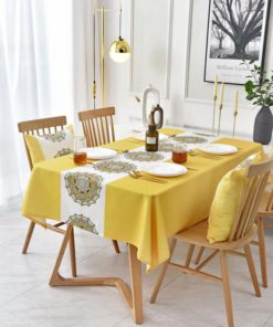 Waterproof And Oil-Proof Decorative Tablecloth