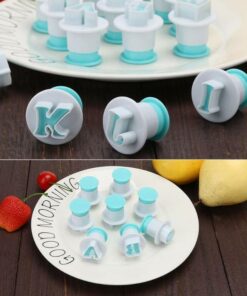 Alphabet Fondant Plunger Cutter