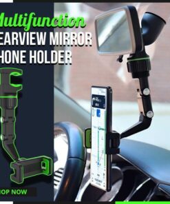 Rearview Mirror Car Phone Holder