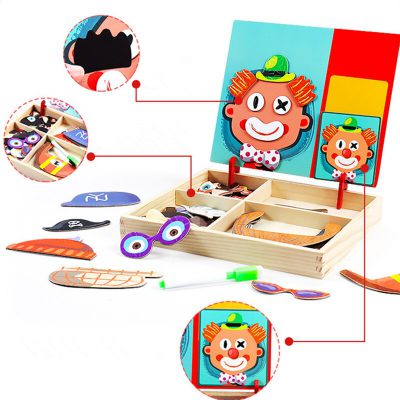 3D Magnetic Puzzle Set