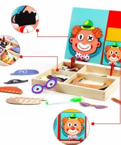 3D Magnetic Puzzle Set