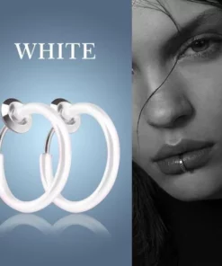 Non-Piercing Septum Earrings Hoop