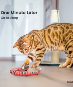 Smart Sensing Snake Interactive Cat Toys