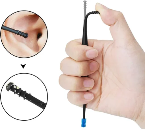 Micro-Bristle Reusable Ear Cleaner