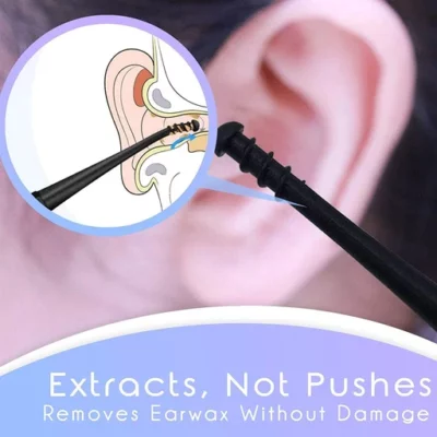 Micro-Bristle Reusable Ear Cleaner