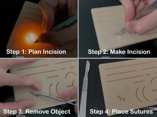 Surgical Suture Training Practice Kit