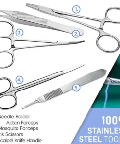 Surgical Suture Training Practice Kit