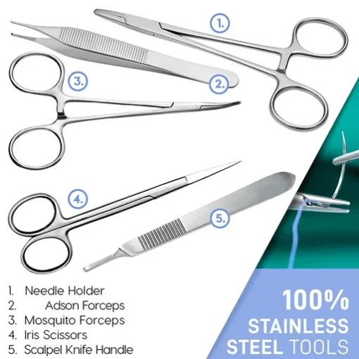 Surgical Suture Training Practice Kit