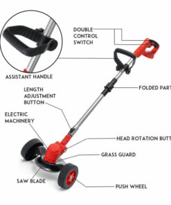 Cordless Lawnmower With Sx2 Battery And Charger