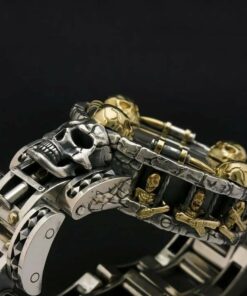 Mysterious Forbidden Bullet Skull Wrist Watch