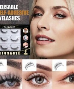 Self-Adhesive Smooth False Eyelashes