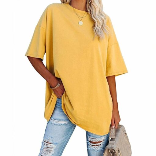 Womens Oversized Loose T-Shirt - Image 15