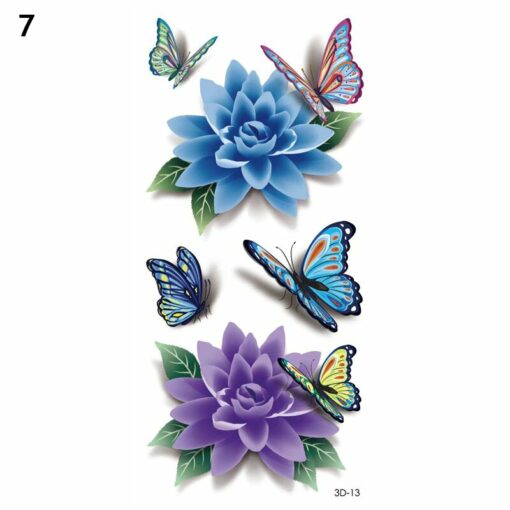 Trendy 3D Tattoo Stickers 50 PCS - Image 15