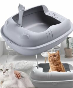 Cleaning Pet Cat Toilet