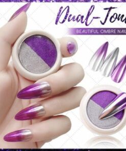 Ombre Mirror Nails Chrome Powder