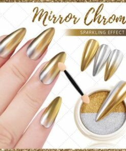 Ombre Mirror Nails Chrome Powder