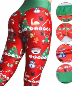 Christmas Leggings Holiday Workout Yoga Pants