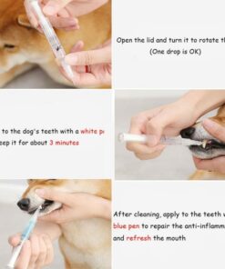 Pet Dog Cat Teeth Cleaning Pen