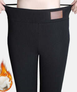 Warm Tight Cashmere Thick Pants for Winter