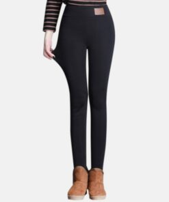 Warm Tight Cashmere Thick Pants for Winter