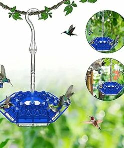 Marys Hummingbird Feeder With Perch And Built-in Ant Moat