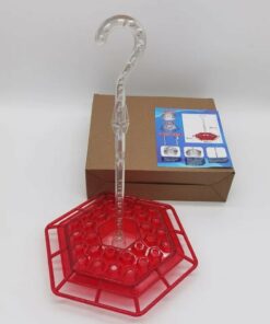 Marys Hummingbird Feeder With Perch And Built-in Ant Moat