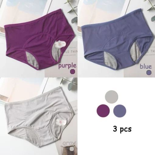 3 pcs Leak Proof Panties