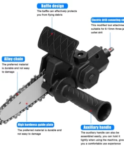 Universal Chainsaw Drill Attachment