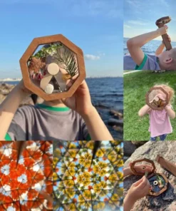 Wooden Handmade Kaleidoscope Kit