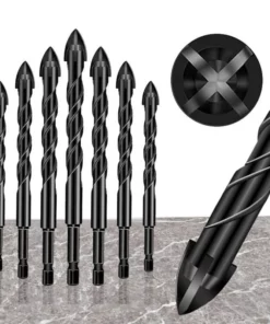 4-EDGE CROSS DRILL BIT SET 7PCS