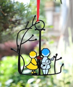 Colorful Art Window Pendant