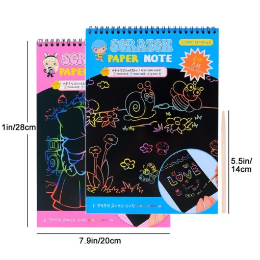 DIY Scratch Drawing Book - Image 6