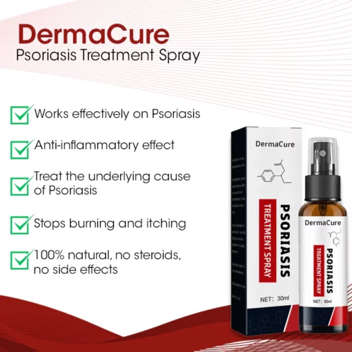 DermaCure Psoriasis Treatment Spray - Image 2